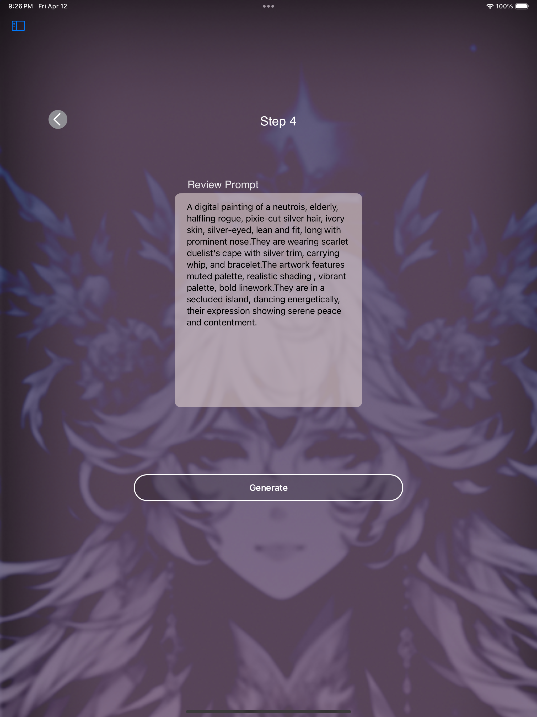 Avatar: AI-Created Characters