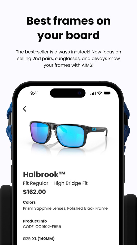 #4. AIMS Eyewear Management System (iOS) 由: SimplyRFiD