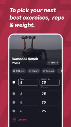 Fitbod: Gym & Fitness Planner iPhone image 4