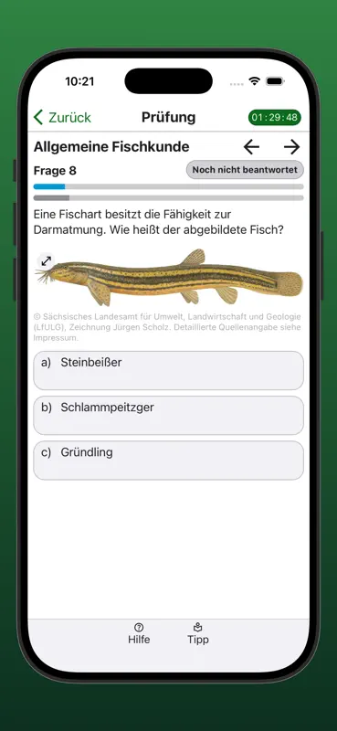 Fischer Lernfragen Sachsen screenshot 7 of 10