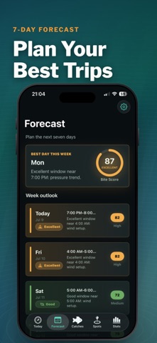 Fishing Forecast & Maps: Fishn Screenshot 2 of 5