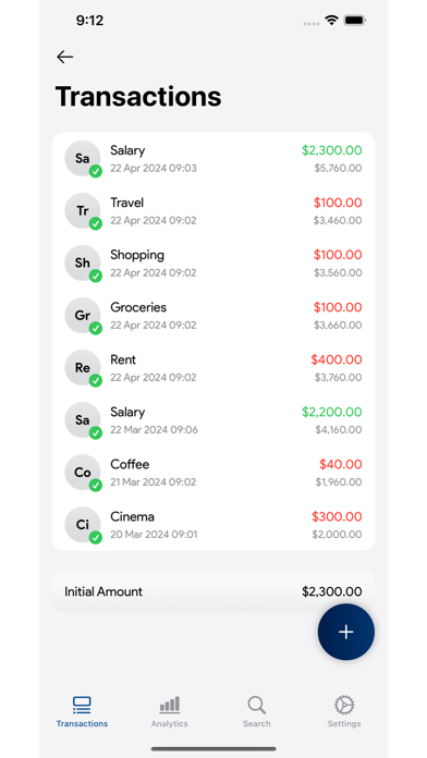 Wallet: Income & Expense Track Screenshot
