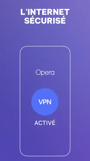 Capture d'écran de Navigateur Opera & VPN Privé sur iPhone 3