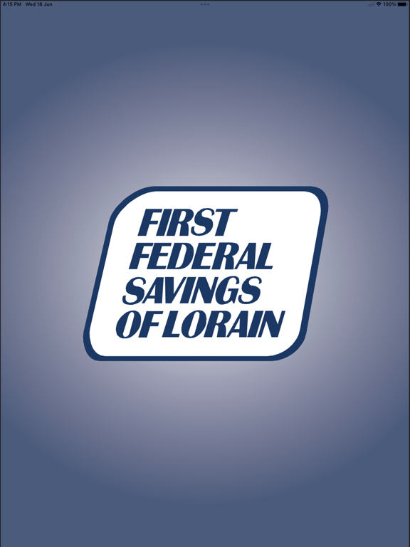 First Federal Savings – Lorain iPad screenshot 1 - Finance app
