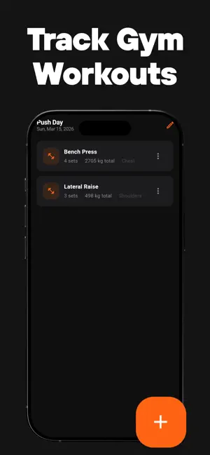 Gym Workout Set Log screenshot 2