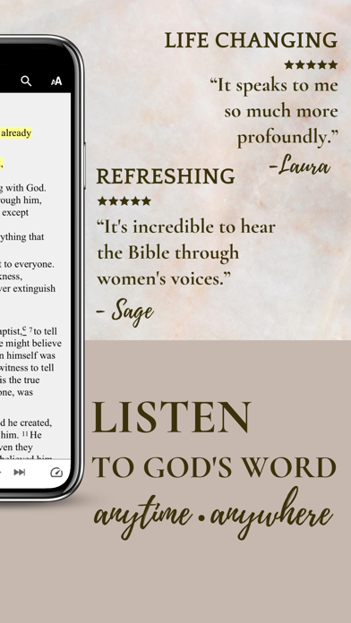 her.BIBLE Women's Audio Bible Screenshot