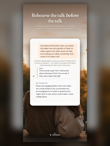 emoGlow: Smart Parenting iPad screenshot