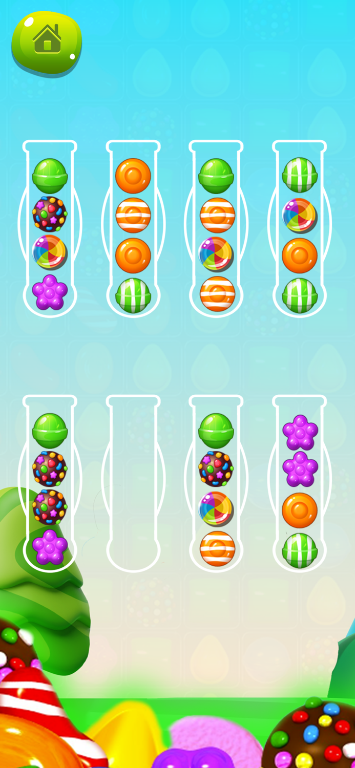 Candy Sort Puzzle Game