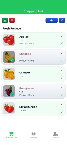 ChefList: Shopping & Cookbook screenshot