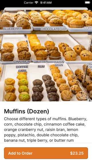 Dempsey's Breakfast and Lunch iPhone screenshot 4 - Food & Drink app