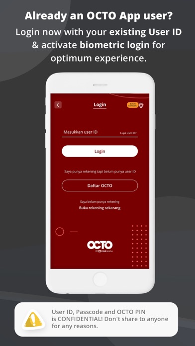 OCTO Mobile by CIMB Niaga Screenshot