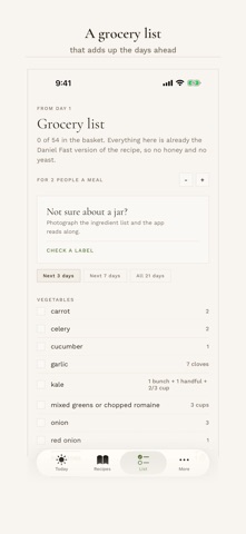 Daniel Fast Plan & Recipes Screenshot 3 of 6