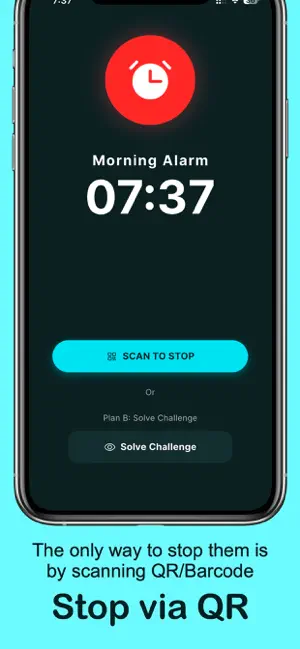 Alarm Scan: Barcode Wake Up screenshot 2