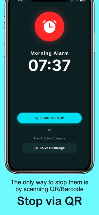 Alarm Scan: Barcode Wake Up Screenshot 2 of 5