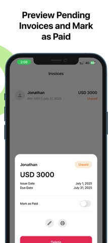 Quivo - Invoice Generator Screenshot 3 of 4