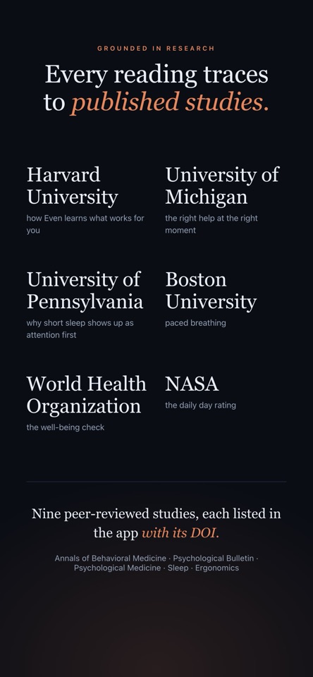 Even: Stress Tracker & Relief screenshot 3