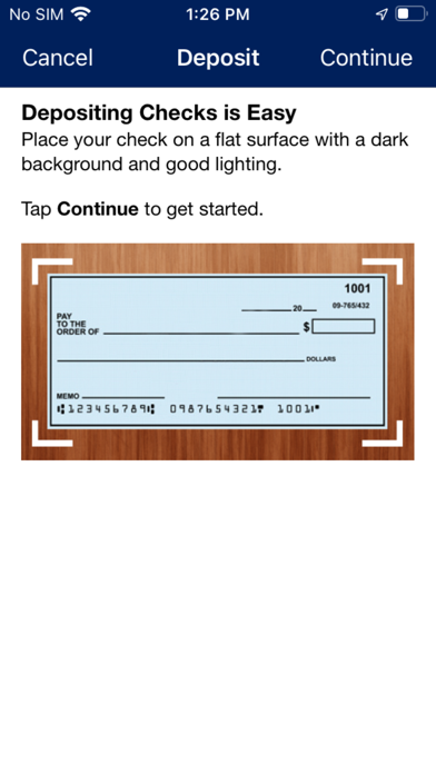 Ixonia Bank Biz Mobile Screenshot