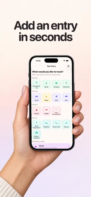 Newborn & Baby Tracker: Vumio screenshot 4