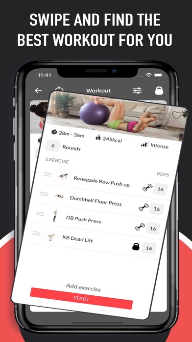 Screenshot #3 pour HIIT Workouts & Tabata Trainer