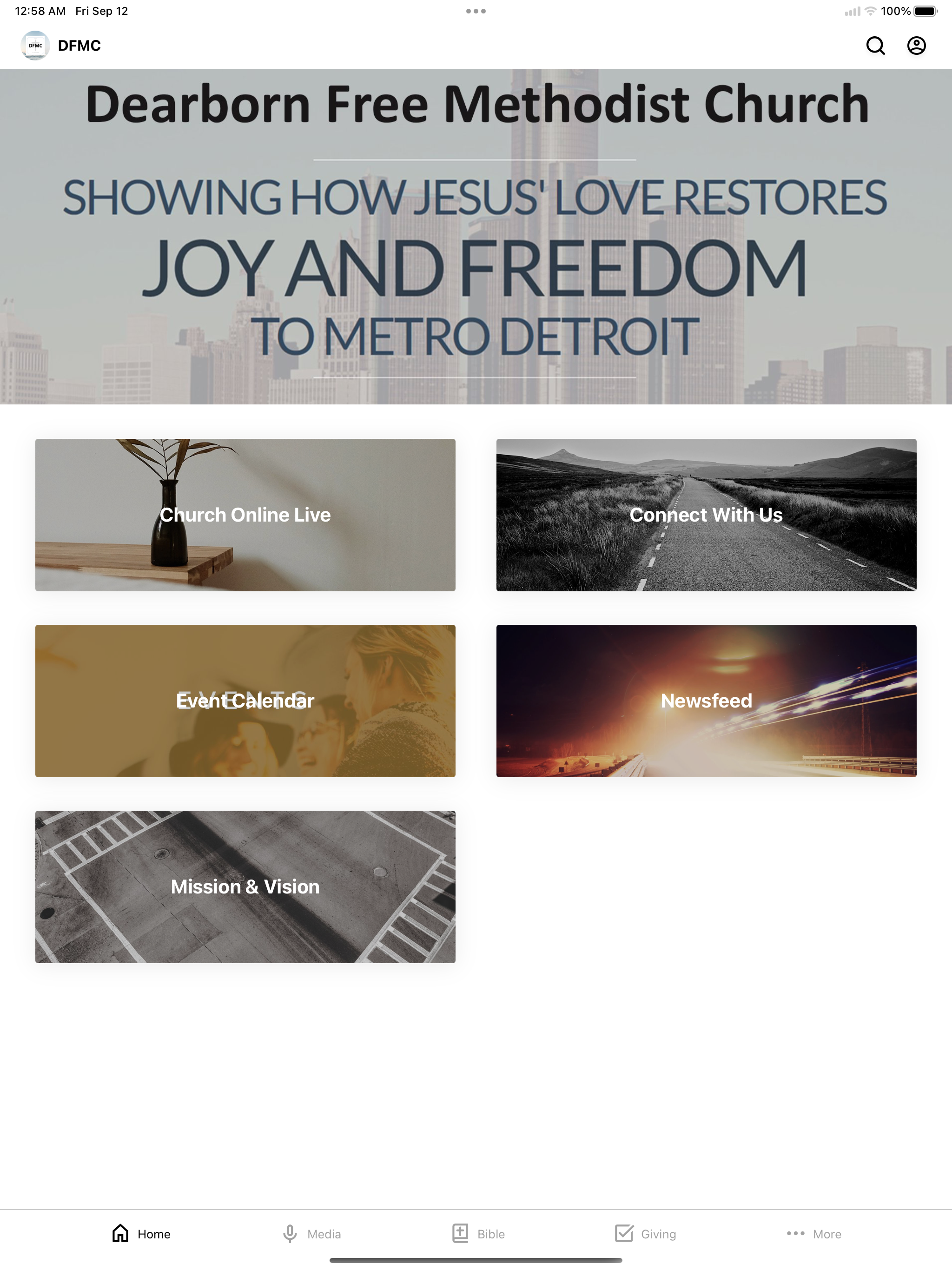Dearborn Free Methodist Church screenshot 4