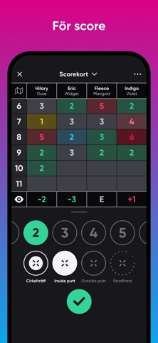 Tjing Disc Golf iPhone screenshot 3