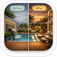 Pool AI: Backyard Design Plan app icon