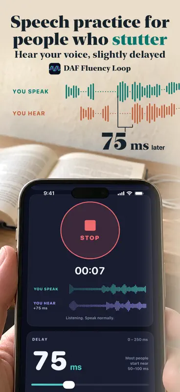 DAF Stammer & Fluency Practice screenshot 1 of 8