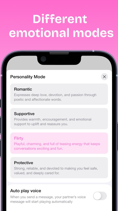 AI Boyfriend Chat - Husby iPhone screenshot 6 - Entertainment app