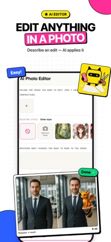 Homi: AI Photo & Video Maker iPhone screenshot