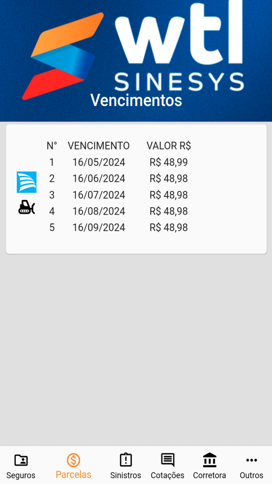 #2. WTL Sinesys (iOS) 由: SGCOR TECNOLOGIA EM SEGUROS LTDA
