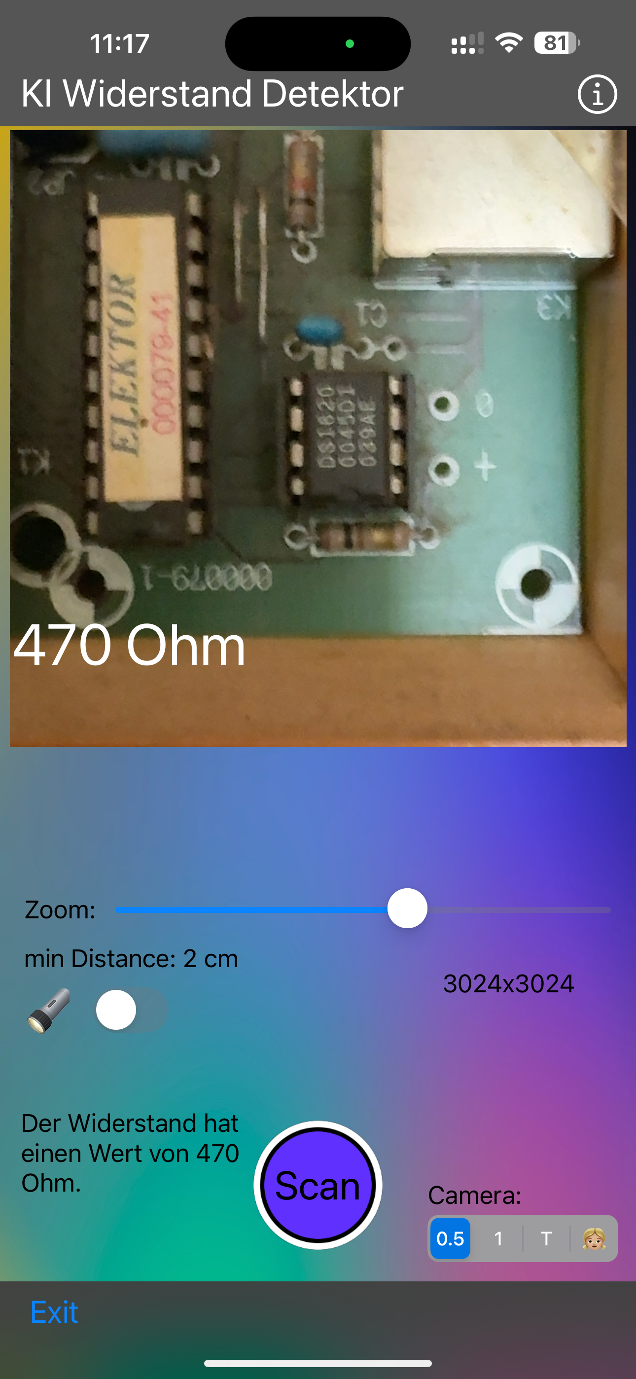 AI Resistor Detector