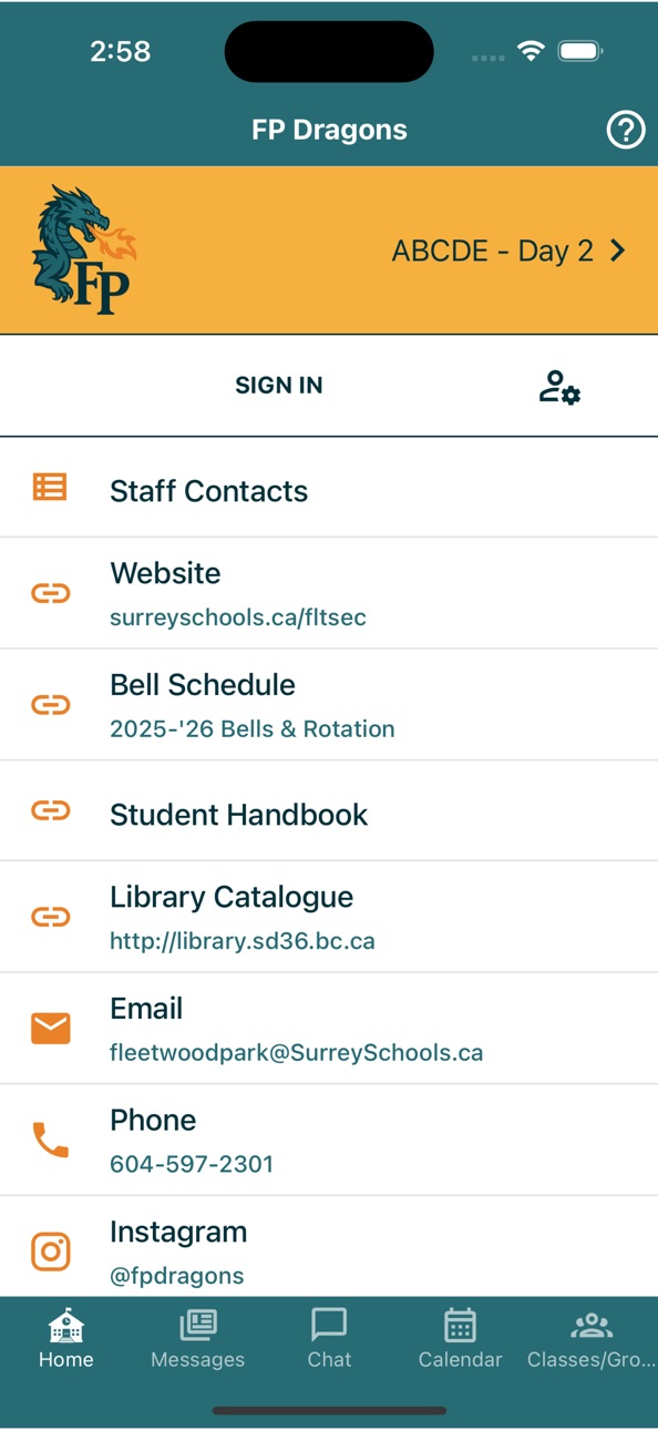 iPhone screenshot