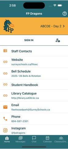 FP Dragons app screenshot