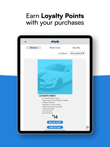 Express Wash Texas iPad screenshot