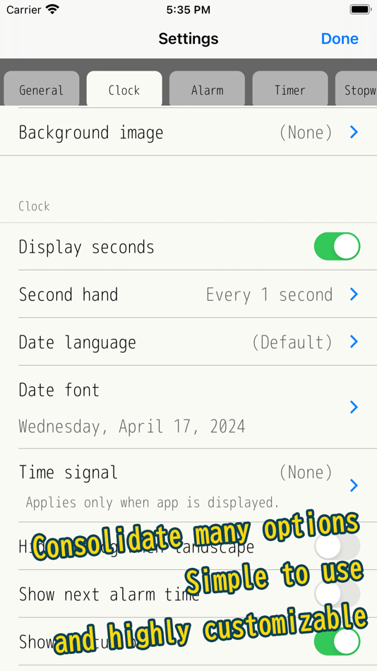 #8. Alarm & Timer (iOS) 由: KAZUTERU YOKOI