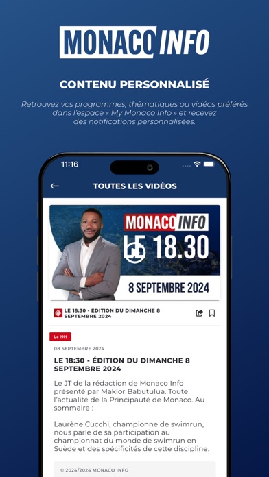 Screenshot #3 pour Monaco Info