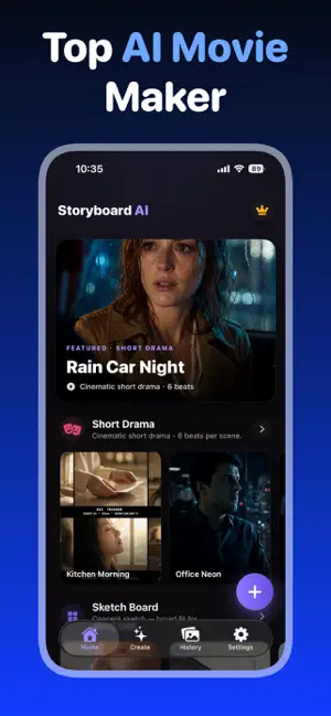 AI Movie Maker - Storyboard AI screenshot 1