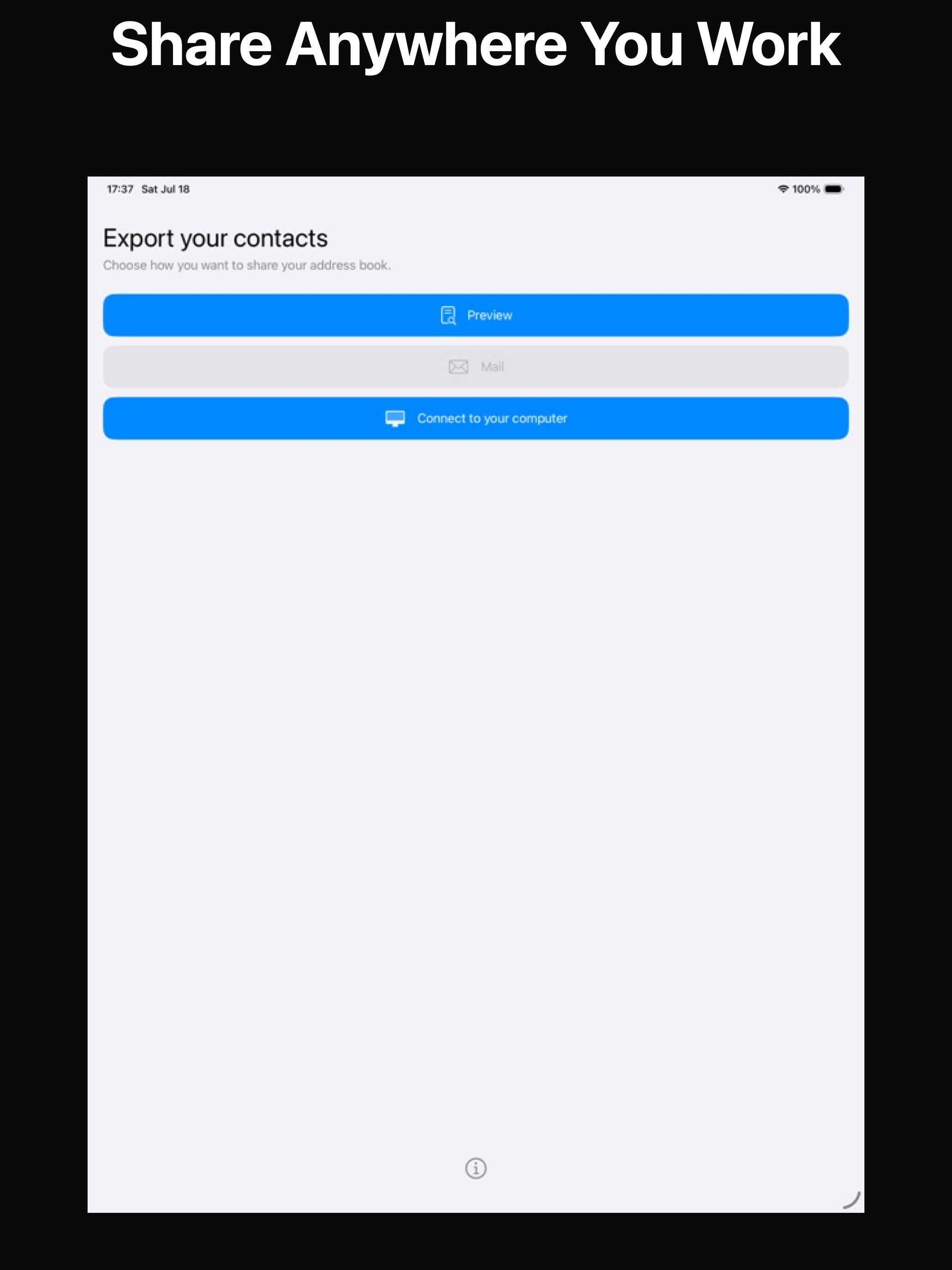 ExcelContacts: Contact Backup screenshot 5