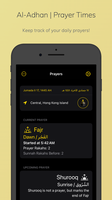 Al-Adhan | Prayer Times Screenshot