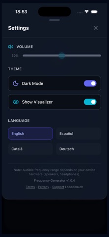 Frequency Gen screenshot