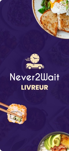 Delivery - Never2Wait iPhone screenshot