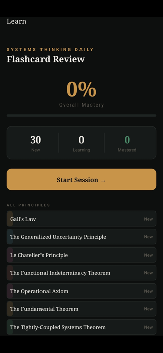 Systems Thinking Daily Screenshot 2 of 5