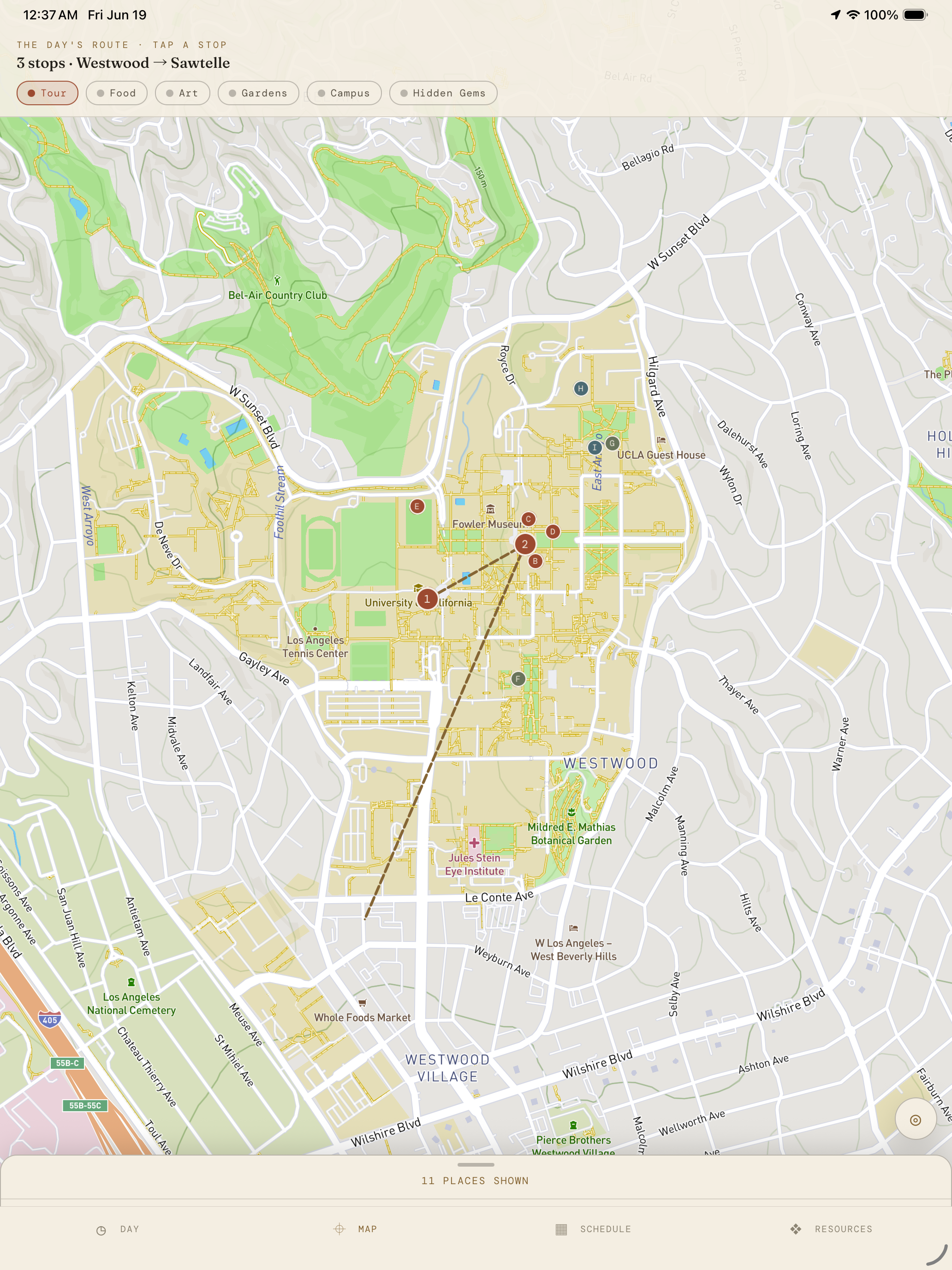 Our Itineraries screenshot 7
