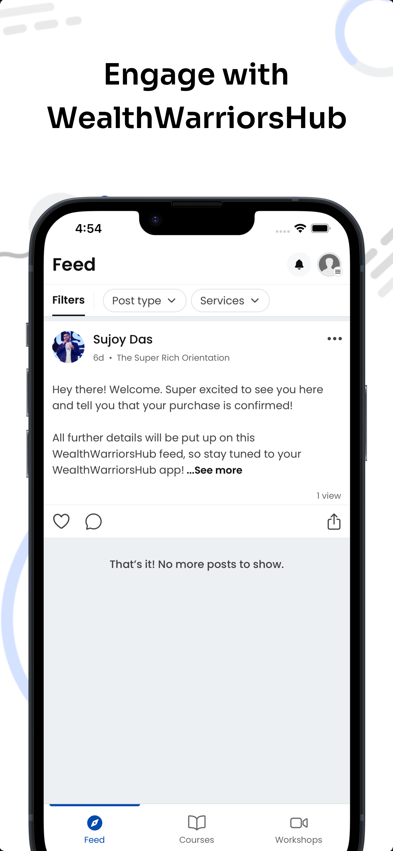 Wealth Warriors Hub screenshot 2
