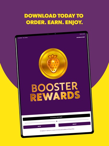 Booster Rewards iPad screenshot