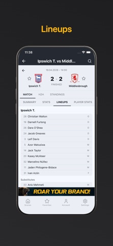 Scoreleo screenshot