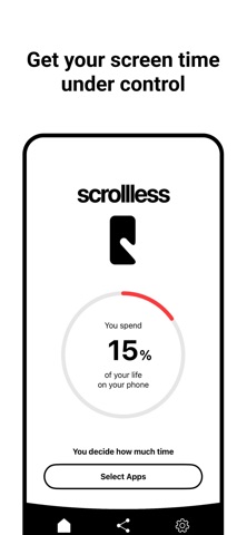 Scrollless - Screen Time Block Screenshot 3 of 6
