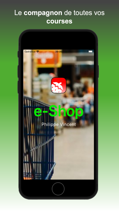 e-Shop Screenshot