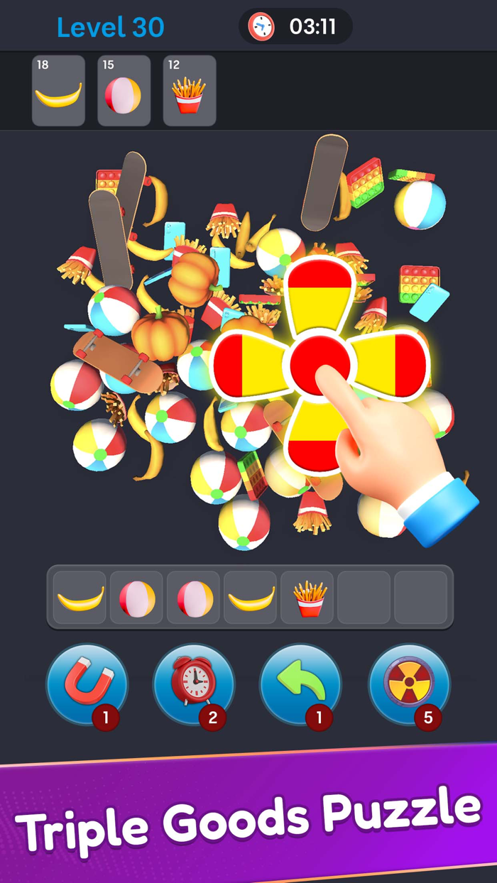 Triple Match  Goods Sorting