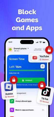Kidden Parental Control App Screenshot 2 of 6